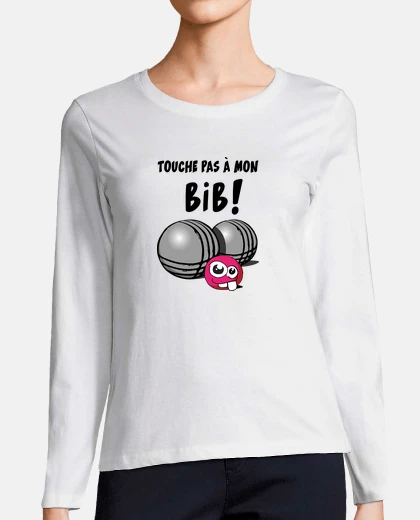 Tee-shirt touche pas a mon bib