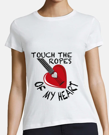 Tee-shirt toucher les cordes de mon cœur