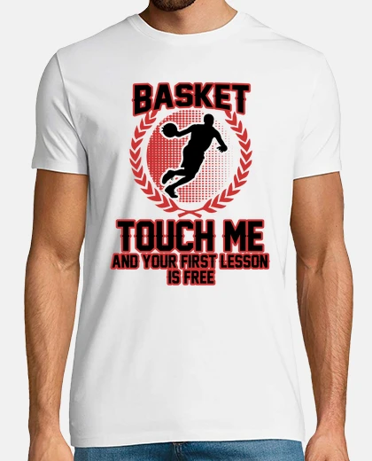 Tee-shirt touchez-moi et votre première leçon est gratuite