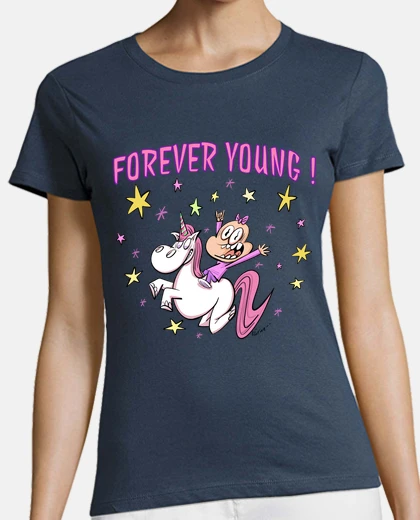 Tee-shirt toujours jeune elle