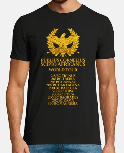 T-shirt tour concerts world tour roman empire spqr classical rome