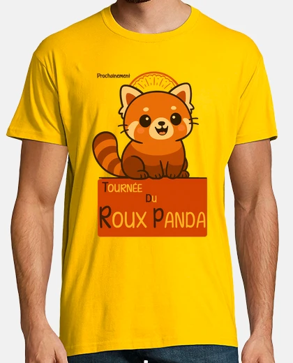 T-shirt tour nee du roux pan da