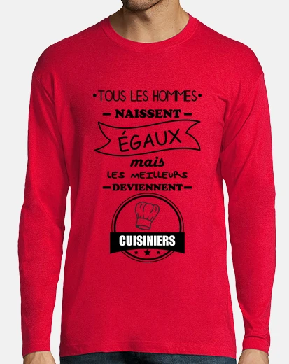 Tee-shirt Tous les hommes,cuisinier,cuisiniers,cuisine