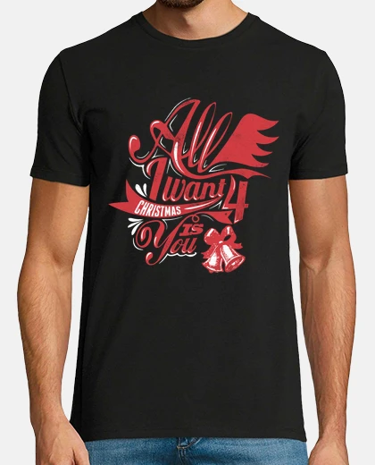Tee-shirt tout ce que je veux 4 noël