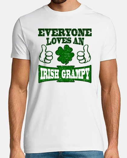 Tee-shirt tout le monde aime un graffy irlandais
