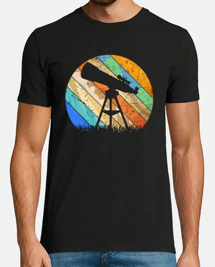 Tee-shirt toutes les planètes télescope astronomi