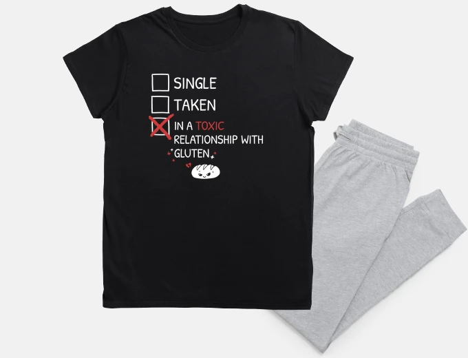 Pyjama toxic relationship gluten celiac diseas