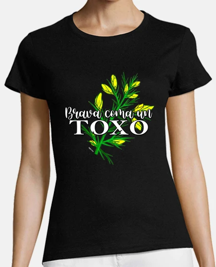 Playera Toxo galego. Camiseta Galicia