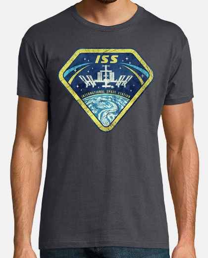 T-shirt tra nation alla sp ace station hero emb