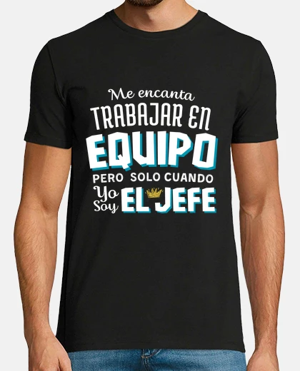 Camiseta Trabajo en equipo - Jefe