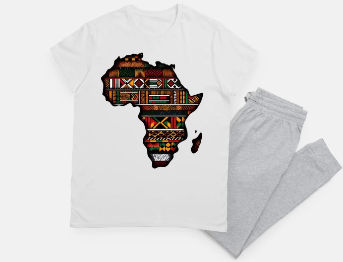 Pyjama Traditional Kente African Black Culture
