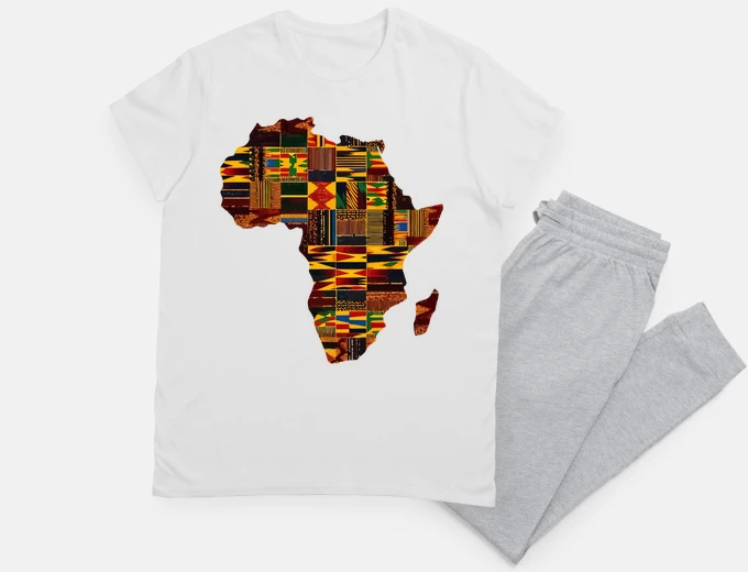 Pyjama Traditional Kente African Black Culture