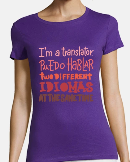 Tee-shirt traducteur