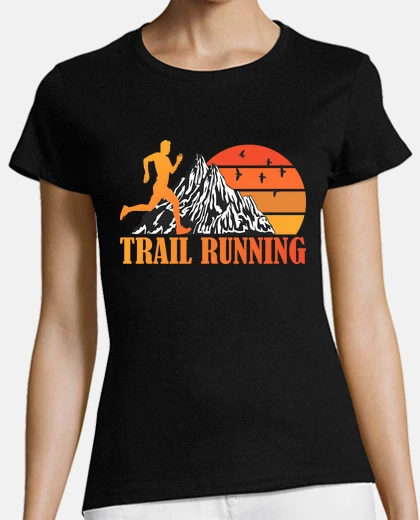 Playera trail running hit the trail runner rega