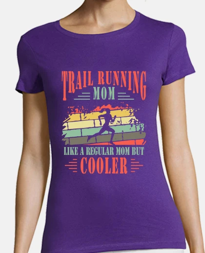 Playera trail running mamá más fresco trail run