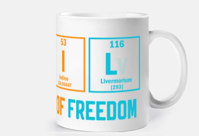 Cup trail the elements of freedom