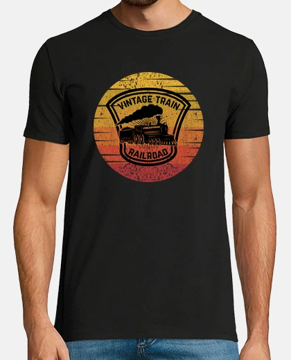Tee-shirt train vintage