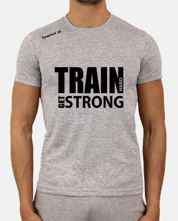 train hard get strong muscle