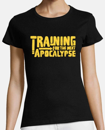 T-shirt training for la prossima apocalisse un 