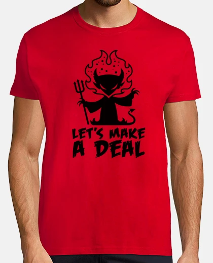 Tee-shirt Traiter avec le diable