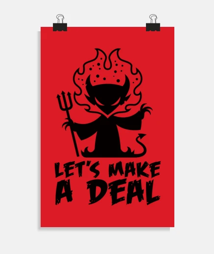 Poster Traiter avec le diable