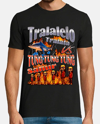 Camiseta Tralalelo Tralala Tung Tung Tung Sahur