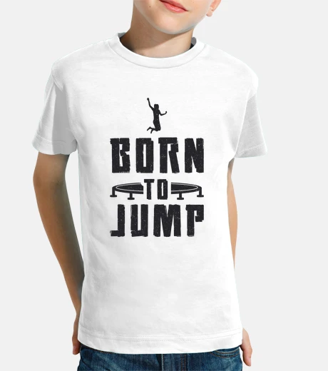 Ropa trampolín nacido para saltar regalo de 