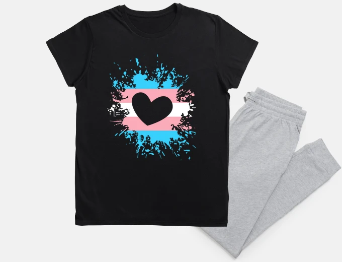 Pajama trans heart
