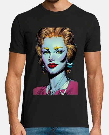 T-shirt transgender portrait drag queen lgbt