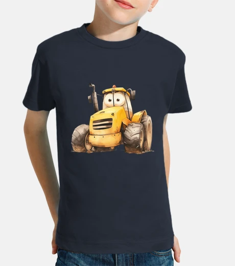 Abbigliamento trattore giallo