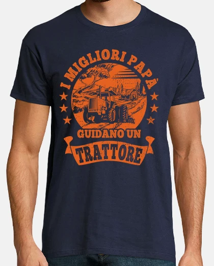 T-shirt Trattore Papà Contadino Trattorista