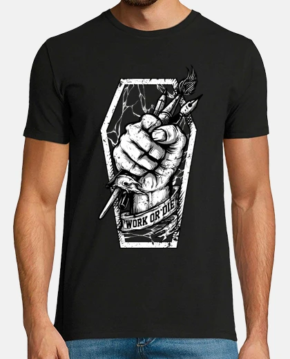 Tee-shirt travailler ou mourir