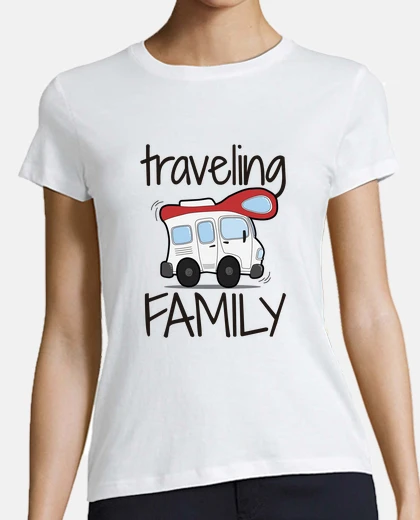 T-shirt traveling family