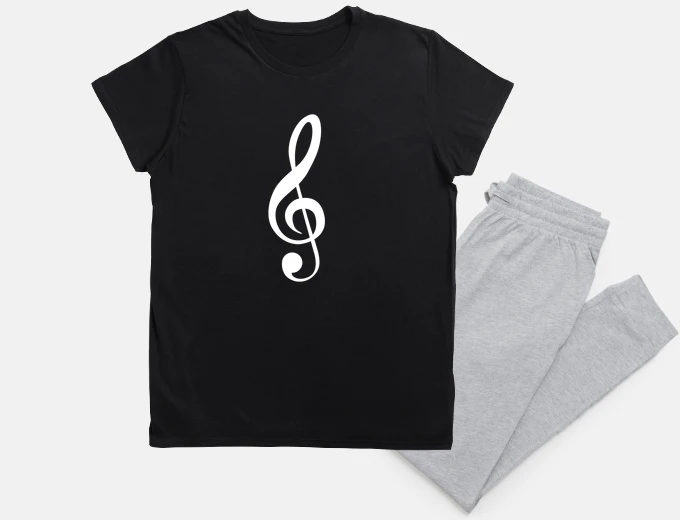 Pyjama treble clef