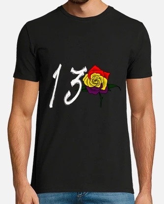Camiseta 13 rosas clearance