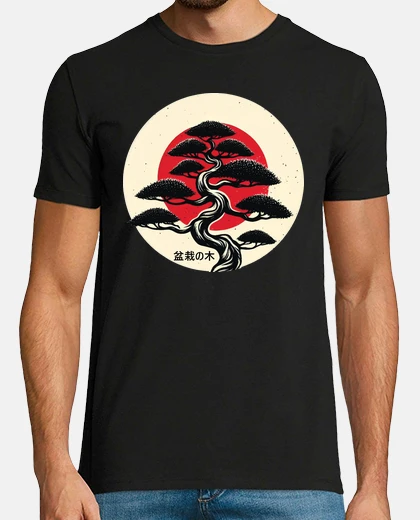 T-shirt tree bonsai