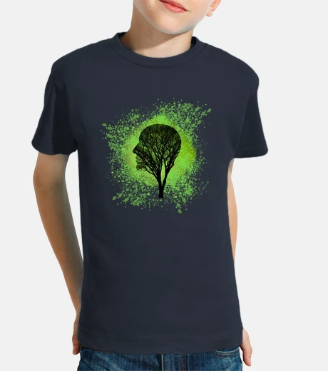 Children's tree face nature