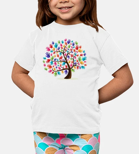 Children's Tree Hands Diversity
