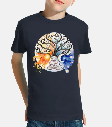 Kids tree mother sun and moon infant short sleeve