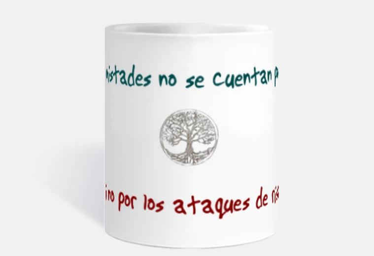 Cup tree of life true friendship