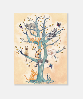 Tree of cat life
