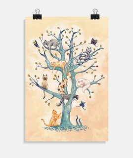 Tree of cat life