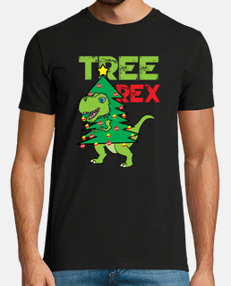 Tree Rex Christmas Dinosaur TRex Xmas Pun Funny