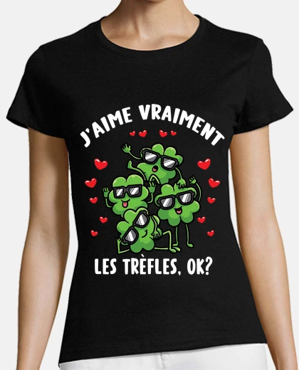 Tee-shirt Trefle A Quatre Feuilles St Patrick