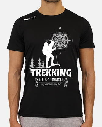 Camiseta deportiva ligera hombre trekking laTostadora