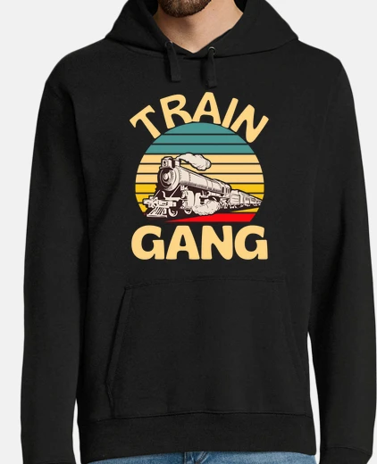 Sudadera tren pandilla ferrocarril tren locomoto