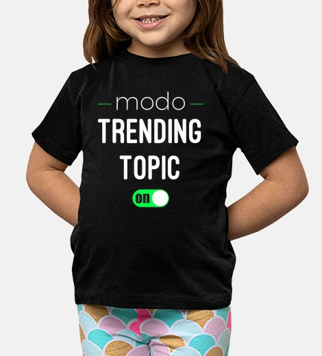 Kids trending topic mode activated