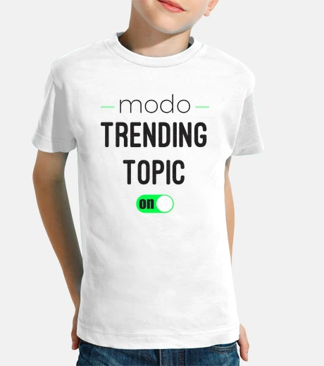 Kids trending topic mode activated