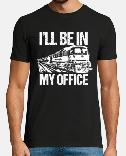T-shirt treni regalo macchinista