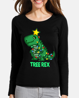 trex feo árbol de navidad rex